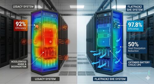 최신 회사 사례 Thermal Optimization for European Central Offices: Extending Battery Life by Reducing Heat Dissipation