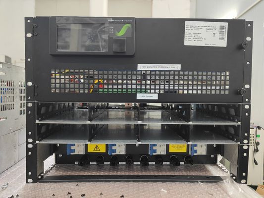 품질  Custom made Hybrid Solar System FP2 48V 12+12.8KW 400V+N BD LD 3 phase 230V Telecom Power System with PV connection 공장