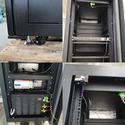 DC48V 팬들과 42U 600 밀리미터 옥외 서버 19 인치 선반 장착 내각