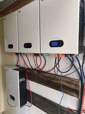 48V 100Ah 200Ah 벽 말 탄 텔레콤 리튬 배터리 5Kwh 10Kwh