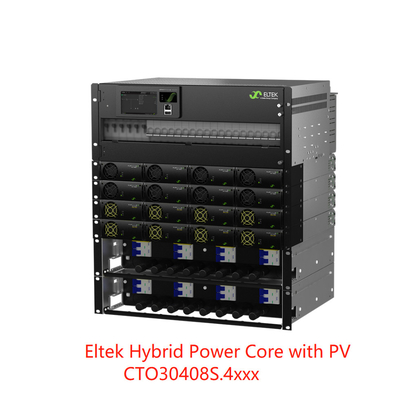 3000W 고효율 모듈이 있는 Eltek 캐비닛 통신 태양광 전원 공급 장치 300A 400A 500A