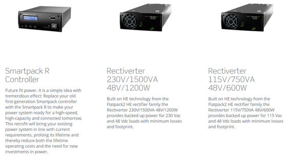 2U 19inch 6kva 단상 통신 전원 시스템 eltek rectiverter (CTOR0402.xxx)