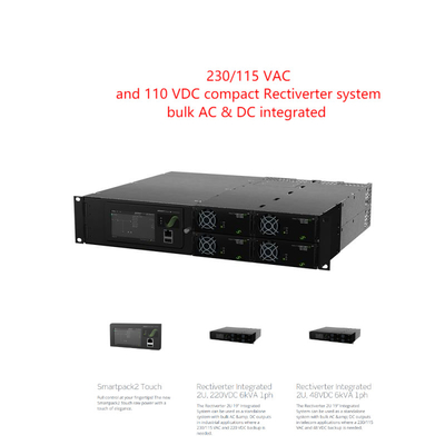 Telecom Rectiverter Bulk AC Dc 통합 19인치 임베디드 시스템(부품 번호:CIOR0402.xxx)
