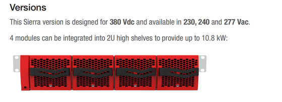 3KVA 2.7KW 시에라 25 380/230-277 UPS 변환기 AC DC 로드 P/N T721D70201
