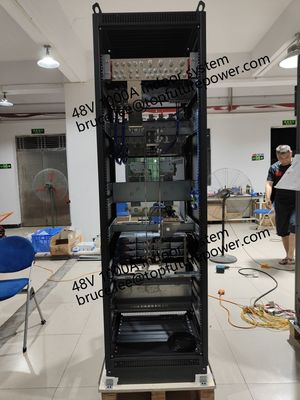 데이터 센터용 FP2 정류기를 갖춘 맞춤형 48Vdc 48KW 1000A 실내 통신 전원 시스템