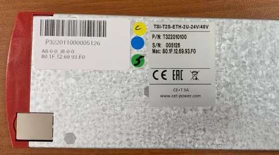 CE+T 브랜드 TSI 모니터링 유닛 T2S ETH 2U 24V/48V P/N T322010100