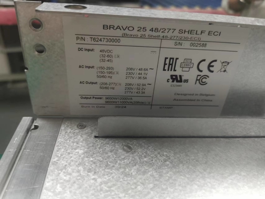 CE+T 전원 선반 ECI 브라보 25 선반 48-277/230 -ECI P/N: T624730000