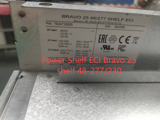 CE+T 전원 선반 ECI 브라보 25 선반 48-277/230 -ECI P/N: T624730000