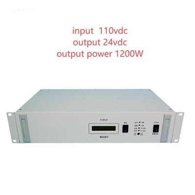 19인치 랙마운트 RCT2000D 시리즈 격리 DC DC 변환기 입력 110vdc 출력 24vdc 1200W D50-10-14