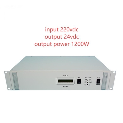 RCT2000D 시리즈 격리 DC DC 변환기 19" 랙 마운트 입력 220vdc 출력 24vdc 1200W D50-11-14