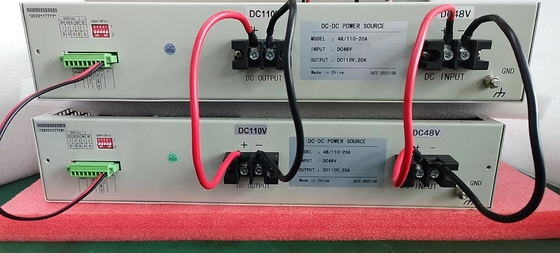 OEM ODM DC DC 변환기 19 인치 랙 마운트 RCT2000D 시리즈 입력 110vdc 출력 24vdc 720W D30-10-14