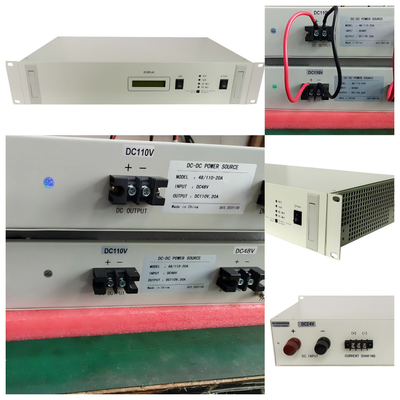 OEM ODM DC DC 변환기 19 인치 랙 마운트 RCT2000D 시리즈 입력 24vdc 출력 24vdc 1200W D50-14-14