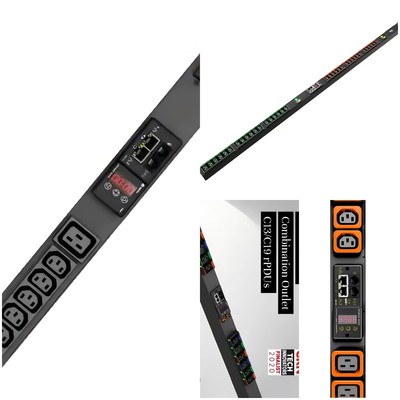 Vertiv Geist GU1 스마트 모니터링 PDU 16A/32A형 C13/C19 듀얼 포트와 함께 적응형 로드 래크 전력