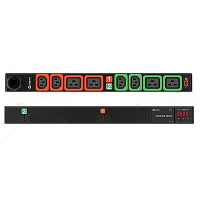 Vertiv Geist GU2 스마트 스위치 타입 PDU C13/C19 32A/10A/16A/20A와 함께 지능형 랙 전력 분배 장치