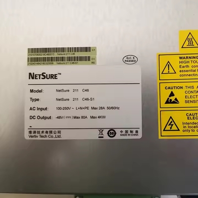 Emerson / Vertiv 48V 80A 임베디드 전원 공급 시스템 NetSure 211 C46-S1
