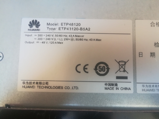 HUAWEI 임베디드 전원 공급 시스템 ETP48120-B5A2 48V 120A