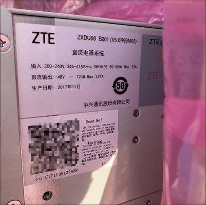 고효율 Zte-48v 200a 통신 전원 공급 시스템 Zxdu68 B201 임베디드