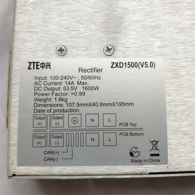 ZTE 48V 48/1500w ZXD1500v4.0 48v 3000w 48v 220v AC에서 48v DC 수정 모듈