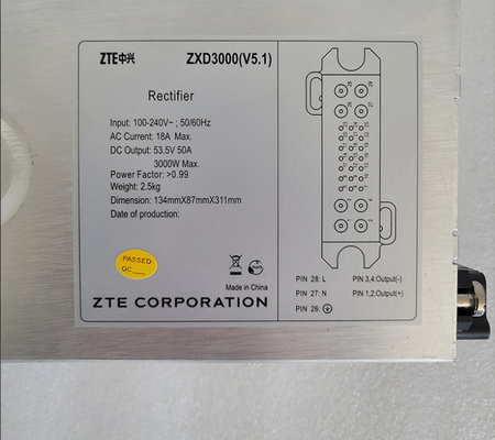 ZTE ZXD3000 V5.6 V5.5 통신 전원 모듈 48V50A AC-DC 고효율 교정기 3000W