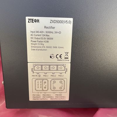 ZXD5000 V6.0 ZTE 통신 전원 정류기 모듈 48/5000W