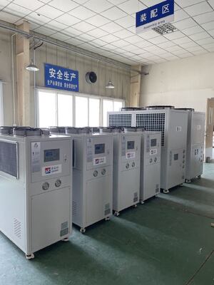 High Efficiency Air-Cooled Screw Chiller - Energy Saving Industrial Refrigeration Equipment
