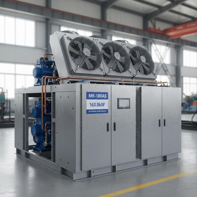 MK-180AS 공기 냉각 스크루 냉장기 163.8KW - 산업 냉장기