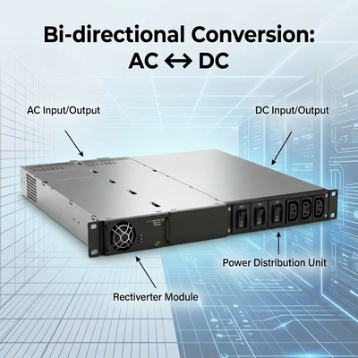 Eltek CTOR0201.001 리렉티버터 시스템 1U 3kVA AC 전원 솔루션 1U 높이의 스마트 컴팩트 크리티컬 AC 솔루션