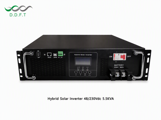 가혹한 환경 산업용 그리드 하이브리드 인버터 500VDC PV 입력 48V 배터리 오프 헤비 듀티 5.5KW