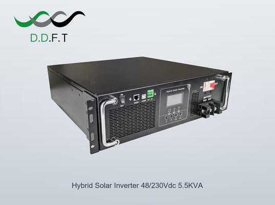48V 5.5KW 하이브리드 태양광 인버터 (100A MPPT 및 LiFePO4 호환, 스마트 에너지 시스템용)