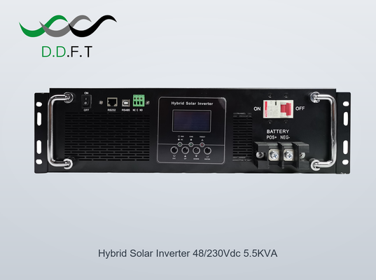 48V 5.5KW 하이브리드 태양광 인버터 (100A MPPT 및 LiFePO4 호환, 스마트 에너지 시스템용)