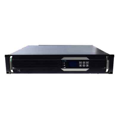 6KVA 125VDC ~ 220VAC 랙 마운트 인버터 4800W 순수 시노 웨브 통신 전원 공급 장치 4 PC C13 소재 주문 제작