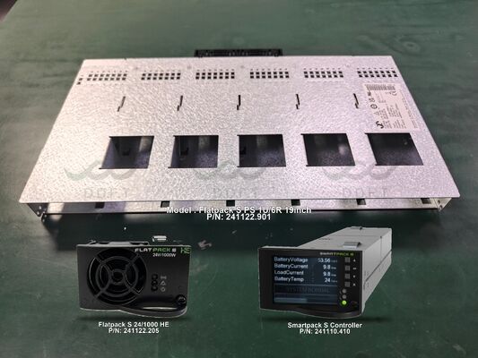 Original Eltek Flatpack S 24/1000 HE Rectifier Module 24V 1000W (P/N: 241122.205) - High Efficiency Hot-Swap Telecom Power Supply