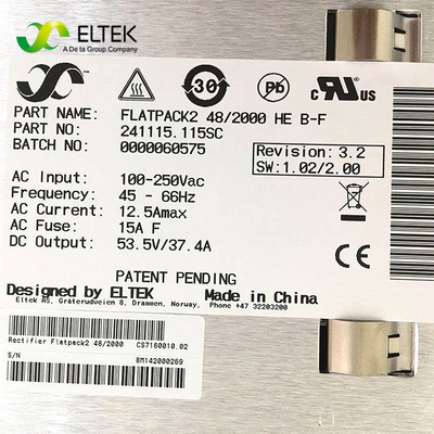 엘텍 241115.105 FP2 48/2000HE 48Vdc 2000W AC DC 모듈 높은 능률