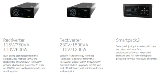 엘텍 르렉티브르테르 전력 코어 텔레콤 전원 시스템 110Vdc 6kVA 1ph MB