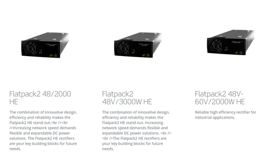19 인치 Flatpack2 48V 24KW 전원 시스템 241115.105
