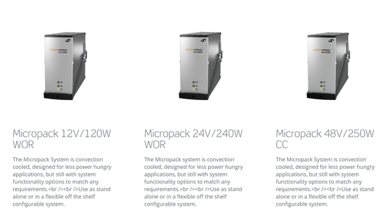 엘텍 마이크로팩 시스템 120W1000W 12V 24V 48V 옵션 콤팩트 컨트롤러 P/N: 241120.911 P/N: 241120.920 P/N: 241120.901