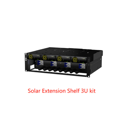 6.4KW 12.8KW 엘텍 전력 텔레콤 하이브리드 시스템 태양 확대는 3U 선반을 장비를 답니다