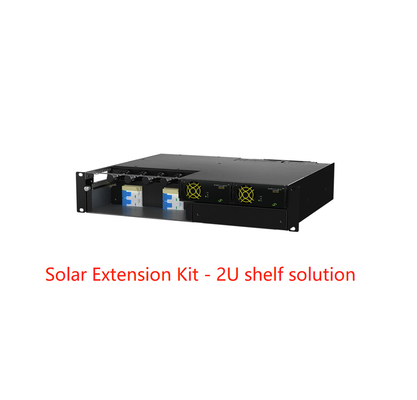 6.4KW 12.8KW 엘텍 전력 텔레콤 하이브리드 시스템 태양 확대는 3U 선반을 장비를 답니다