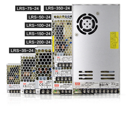 전원 공급기 LRS-35-5 LRS-35-12를 바꾸는 둘러싸인 정류기 35W 단일 출력