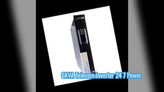 통신용 6KVA 125VDC ~ 220VAC 랙 마운트 인버터